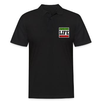 Women life freedom - Polo Homme - noir - Devant - Kai (181cm)