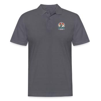 Les légendes sont nées en juillet 2018 Sloth Sloth - Polo Homme - charbon - Devant - Nico (186cm)