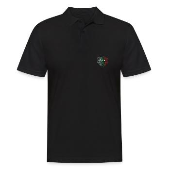Bulgarie - Polo Homme - noir - Devant - Kai (181cm)