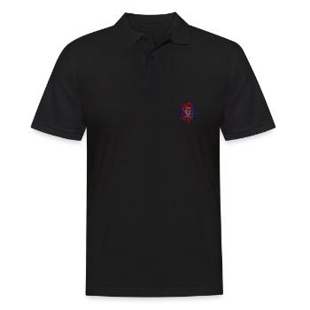 Kambodscha - Männer Poloshirt - Schwarz - Vorne - Kai (181cm)