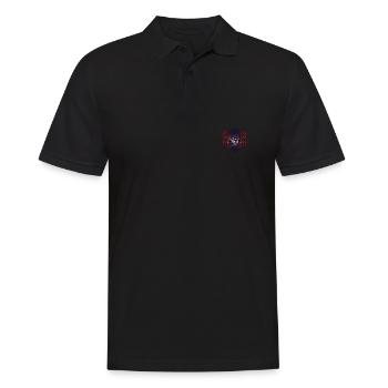 Laos - Männer Poloshirt - Schwarz - Vorne - Kai (181cm)