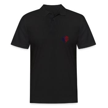 Liechtenstein - Männer Poloshirt - Schwarz - Vorne - Kai (181cm)