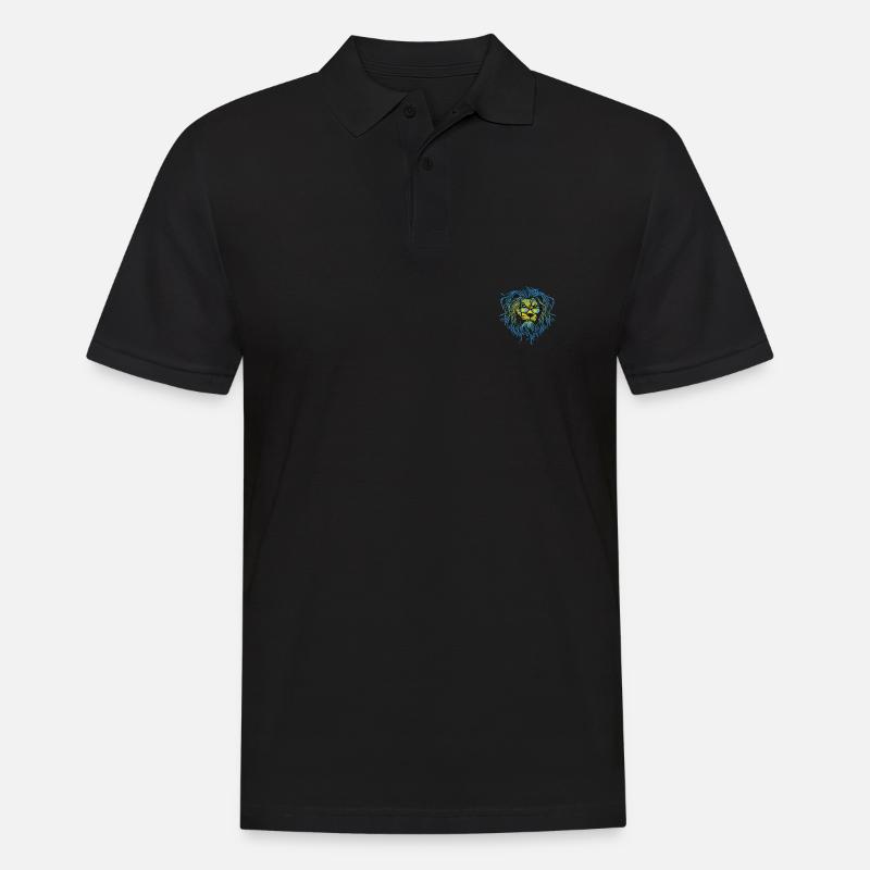 Palau - Männer Poloshirt - Schwarz