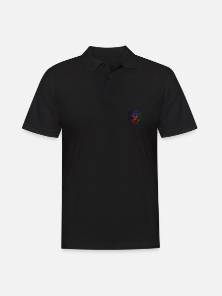 South Sudan - Men's Polo Shirt - black