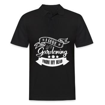 Jardiniers amateurs, jardiniers de fruits et légumes - Polo Homme - noir - Devant - Kai (181cm)