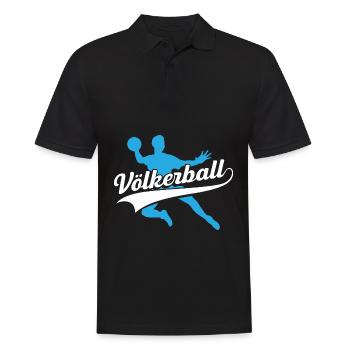 Dodgeball Funny Gift Professeur de sport - Polo Homme - noir - Devant - Kai (181cm)