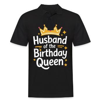 Ehemann Ehegatte Familie Hochzeit - Männer Poloshirt - Schwarz - Vorne - Kai (181cm)