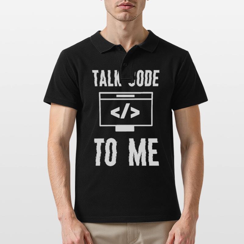 Codage Programmation Talk Code To Me Polo Homme