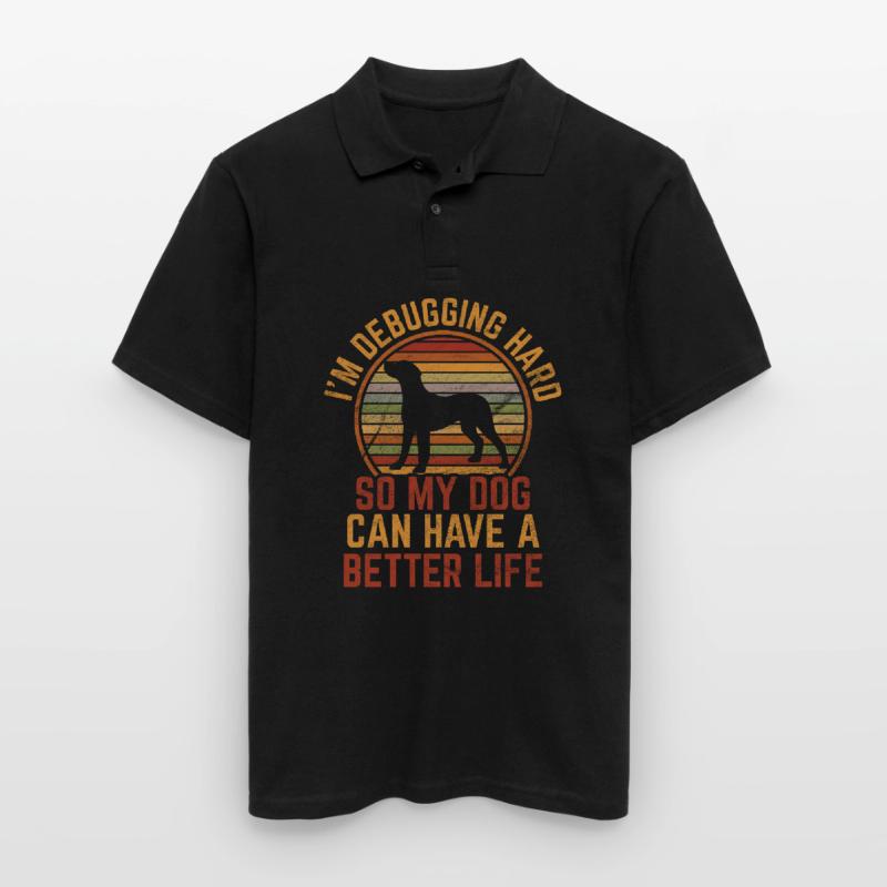 Debugging Hard Programmeurs Développeur et Coder Polo Homme