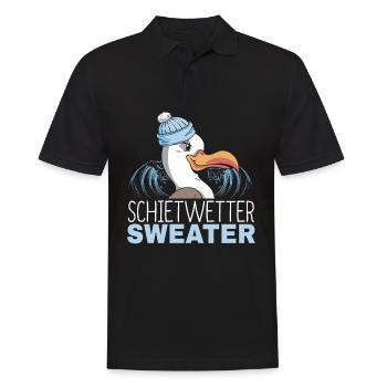 Hamburg Moin Digga Norddeutsch Hamburger Geschenk - Männer Poloshirt - Schwarz - Vorne - Kai (181cm)