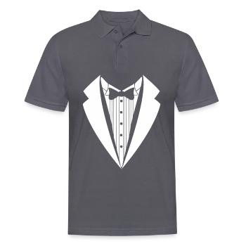 costume - Polo Homme - charbon - Devant - Nico (186cm)
