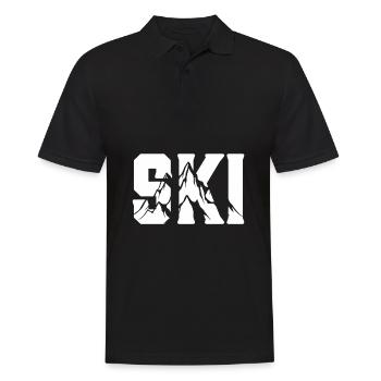 SKI - Polo Homme - noir - Devant - Kai (181cm)