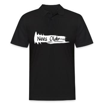 Nees Oldr - Männer Poloshirt - Schwarz - Vorne - Kai (181cm)