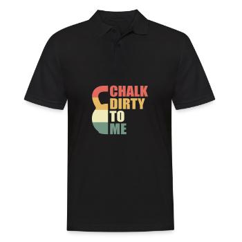Kettlebell Kettleball Fitness Training Gift - Men's Polo Shirt - black - Front - Kai (181cm)