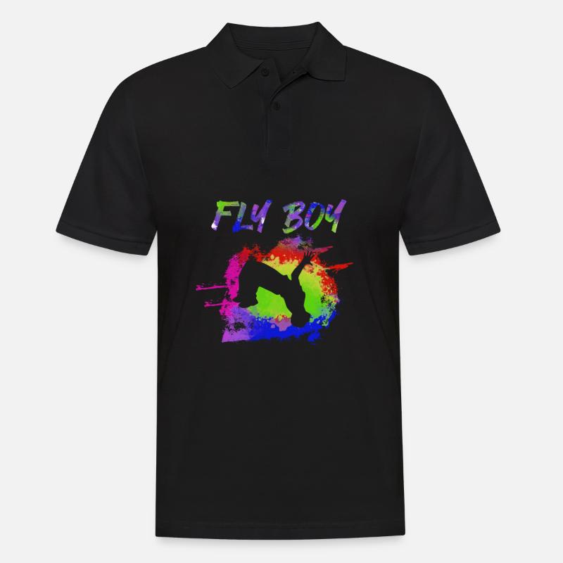 Breakdance Bboying Geschenk I Breakdancing - Männer Poloshirt - Schwarz