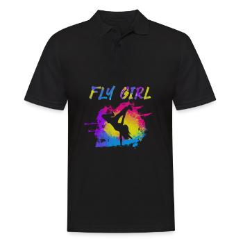 Breakdance Bboying Gift I Breakdance - Polo Homme - noir - Devant - Kai (181cm)