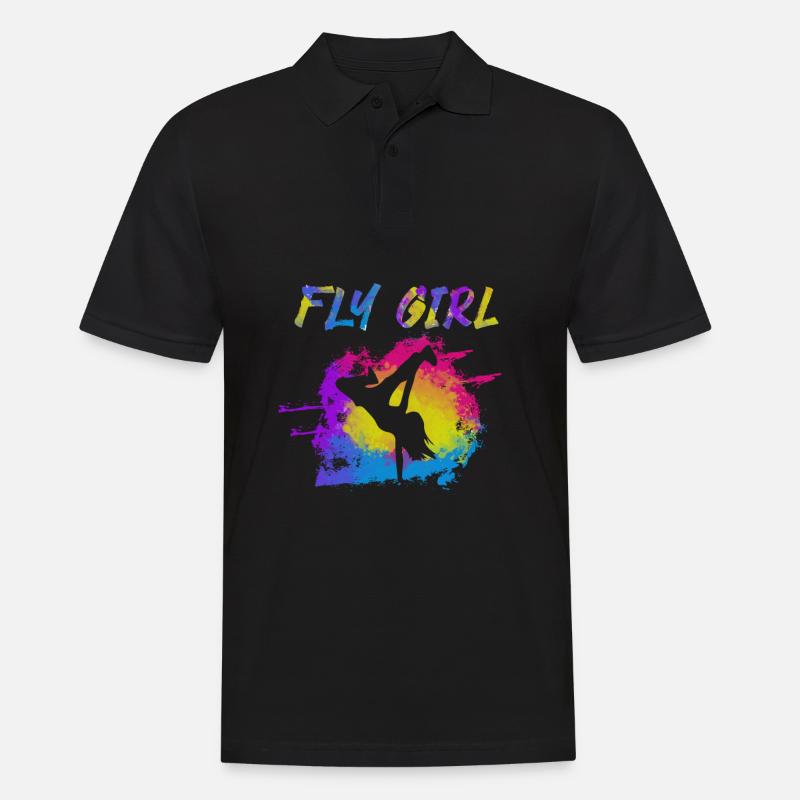 Breakdance Bboying Geschenk I Breakdancing - Männer Poloshirt - Schwarz