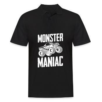 Camion monstre - Polo Homme - noir - Devant - Kai (181cm)