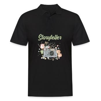 Photographe Photographe Photographie Appareil photo - Polo Homme - noir - Devant - Kai (181cm)