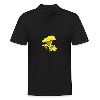 Mushrooms mushroom pickers - Men's Polo Shirt - black - Front - Kai (181cm)