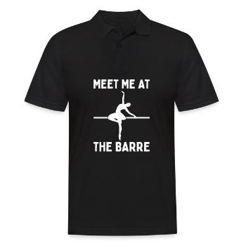 Danseuse de ballet ballerine - Polo Homme - noir - Devant - Kai (181cm)