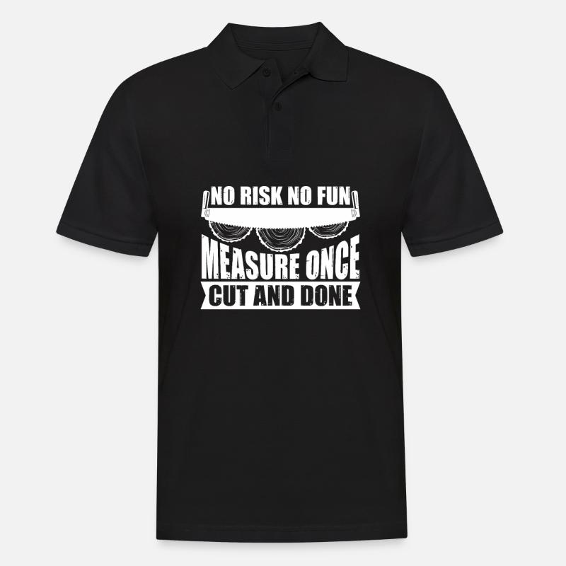 Menuisier menuisier menuisier menuisier - Polo Homme - noir