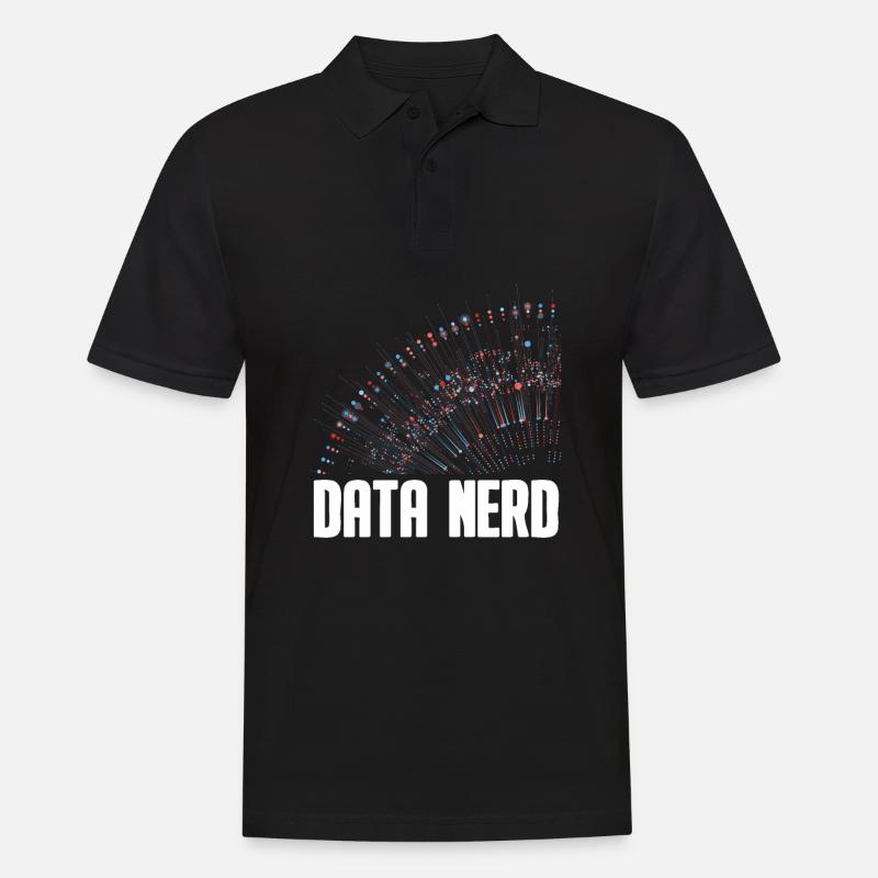 Data Science Analyst Data Scientist - Männer Poloshirt - Schwarz