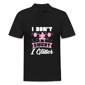 Gewichtheben Gewichtheber Langhantel - Männer Poloshirt - Schwarz - Vorne - Kai (181cm)