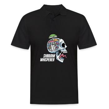 Champignons Cueilleurs de champignons Éponges Champignons Cueilleurs - Polo Homme - noir - Devant - Kai (181cm)