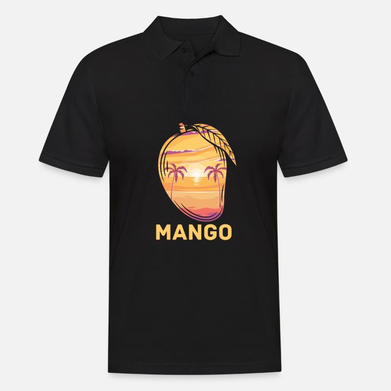 Mango - Männer Poloshirt - Schwarz