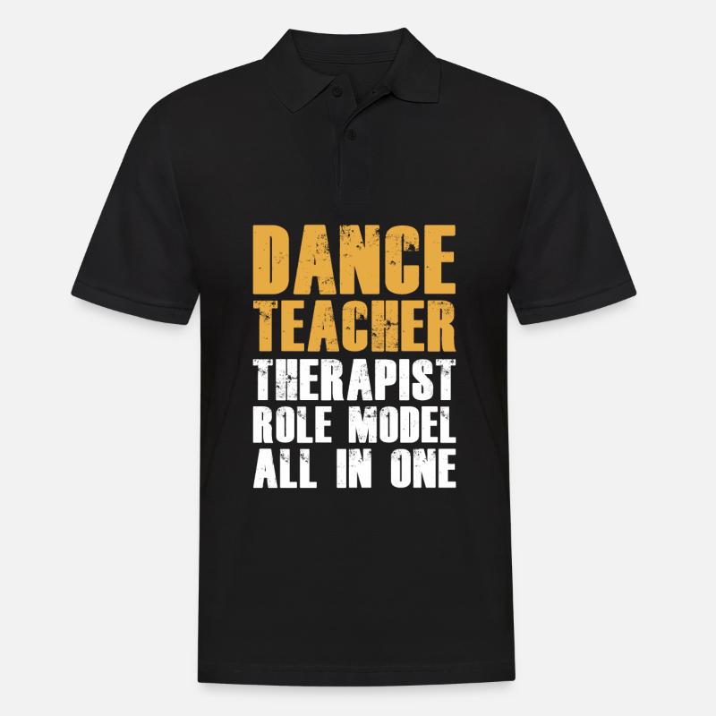 Danse Danse Danse - Polo Homme - noir