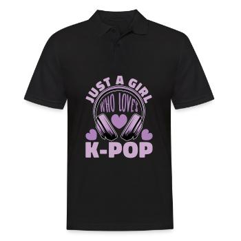K-Pop Kpop K-Drama Korean Pop Musique - Polo Homme - noir - Devant - Kai (181cm)