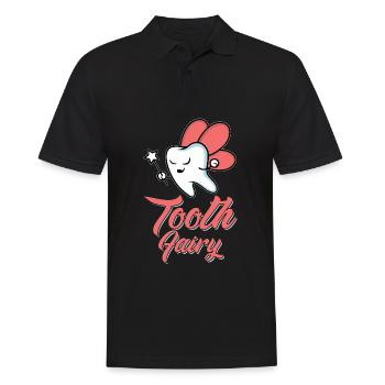 Zahnarzt Assistentin Zahnarzthelferin Zahnmedizin - Männer Poloshirt - Schwarz - Vorne - Kai (181cm)
