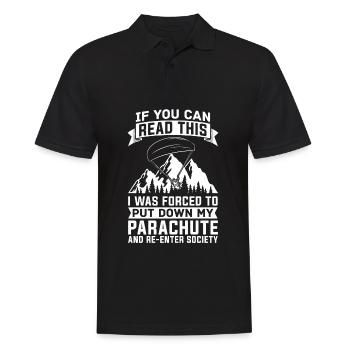 Parapente Parapente Parapente Paragleiten - Polo Homme - noir - Devant - Kai (181cm)