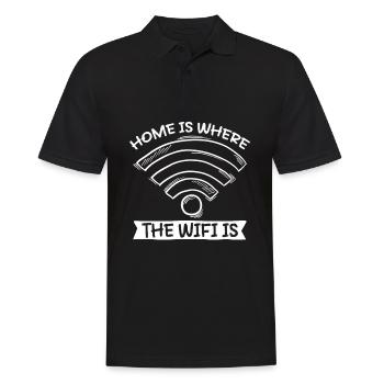 Programmierer Coder Software Entwickler - Männer Poloshirt - Schwarz - Vorne - Kai (181cm)