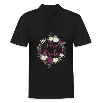 Soirée des célibataires JGA Bachelor - Polo Homme - noir - Devant - Kai (181cm)