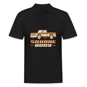 Rétro Rétro Trucks rétro retro cadeau - Polo Homme - noir - Devant - Kai (181cm)