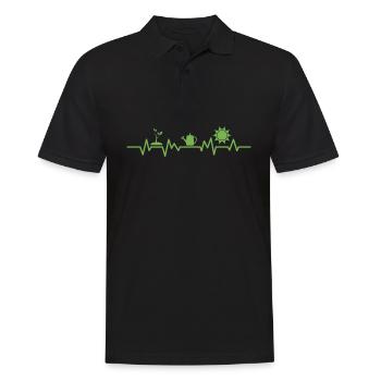 Jardinier Jardinier PaysageUr Cadeau - Polo Homme - noir - Devant - Kai (181cm)