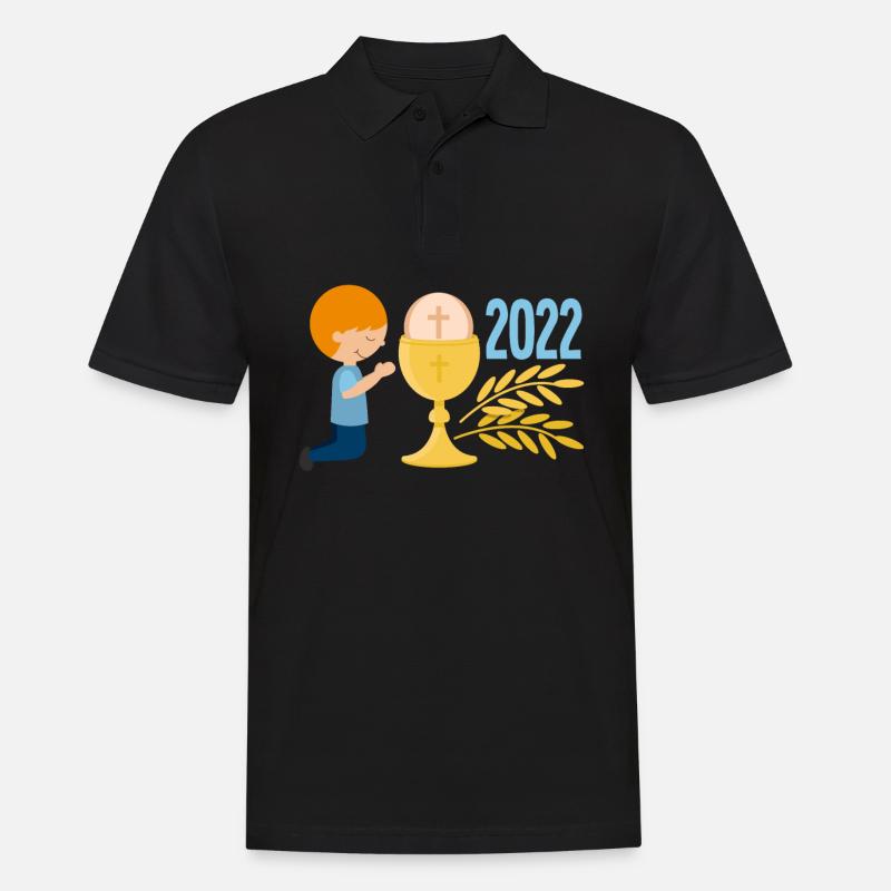 Prima Comunione 1a Comunione 2022 - Polo da uomo - nero