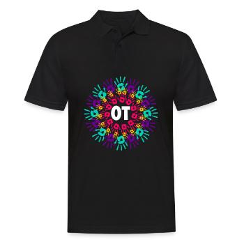 Ergothérapie Ergothérapeute Ergothérapeute - Polo Homme - noir - Devant - Kai (181cm)