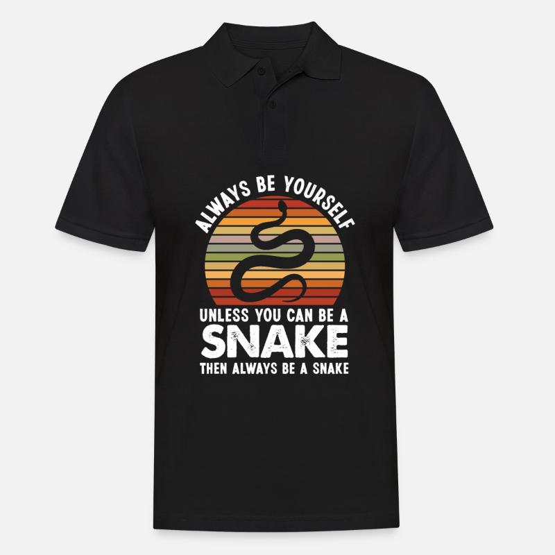 Serpent Serpent Serpent - Polo Homme - noir
