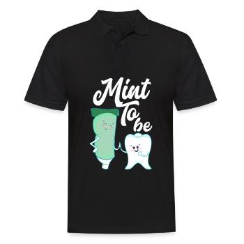Dentiste Assistant dentaire Assistant dentaire Cadeau - Polo Homme - noir - Devant - Kai (181cm)