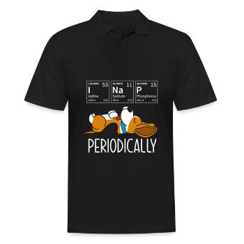 Lustiges Beagle Geschenk - Männer Poloshirt - Schwarz - Vorne - Kai (181cm)