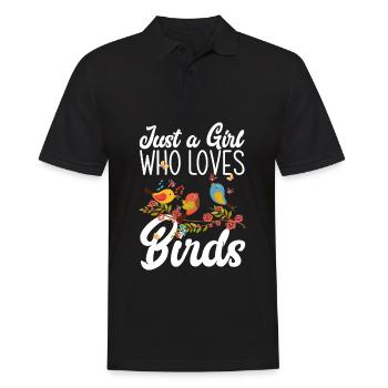 Amateurs d’oiseaux Oiseaux Birdwatcher Cadeau - Polo Homme - noir - Devant - Kai (181cm)