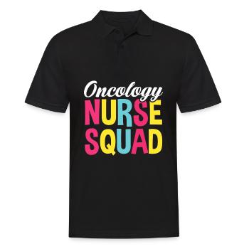 Krankenschwester Pfleger Krankenpfleger - Männer Poloshirt - Schwarz - Vorne - Kai (181cm)