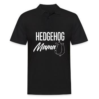 Igel Igel Igel - Männer Poloshirt - Schwarz - Vorne - Kai (181cm)