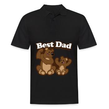 Père et fils - Polo Homme - noir - Devant - Kai (181cm)