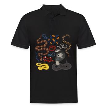 Serpents Garçons Enfants Filles Éducation - Polo Homme - noir - Devant - Kai (181cm)