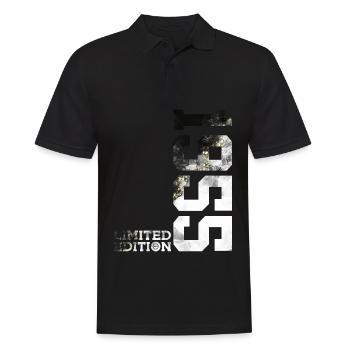 71E ANNIVERSAIRE ÉDITION LIMITÉE 1955 - Polo Homme - noir - Devant - Kai (181cm)