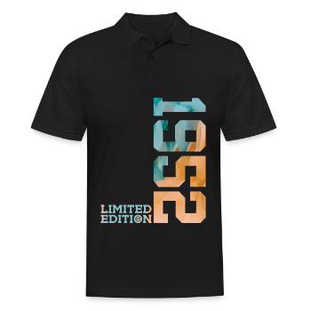 74TH BIRTHDAY LIMITED EDITION 1952 - Men's Polo Shirt - black - Front - Kai (181cm)